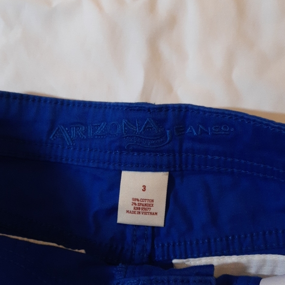 Arizona Blue Shortie Shorts - Picture 5 of 5